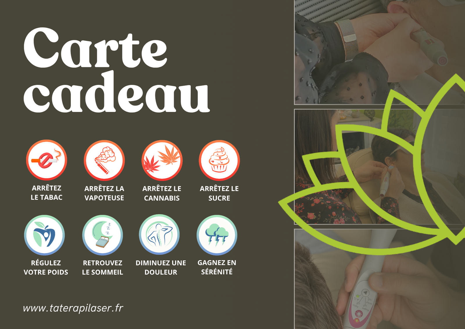 Carte cadeau — Centre Tatérapi Laser de Colomiers