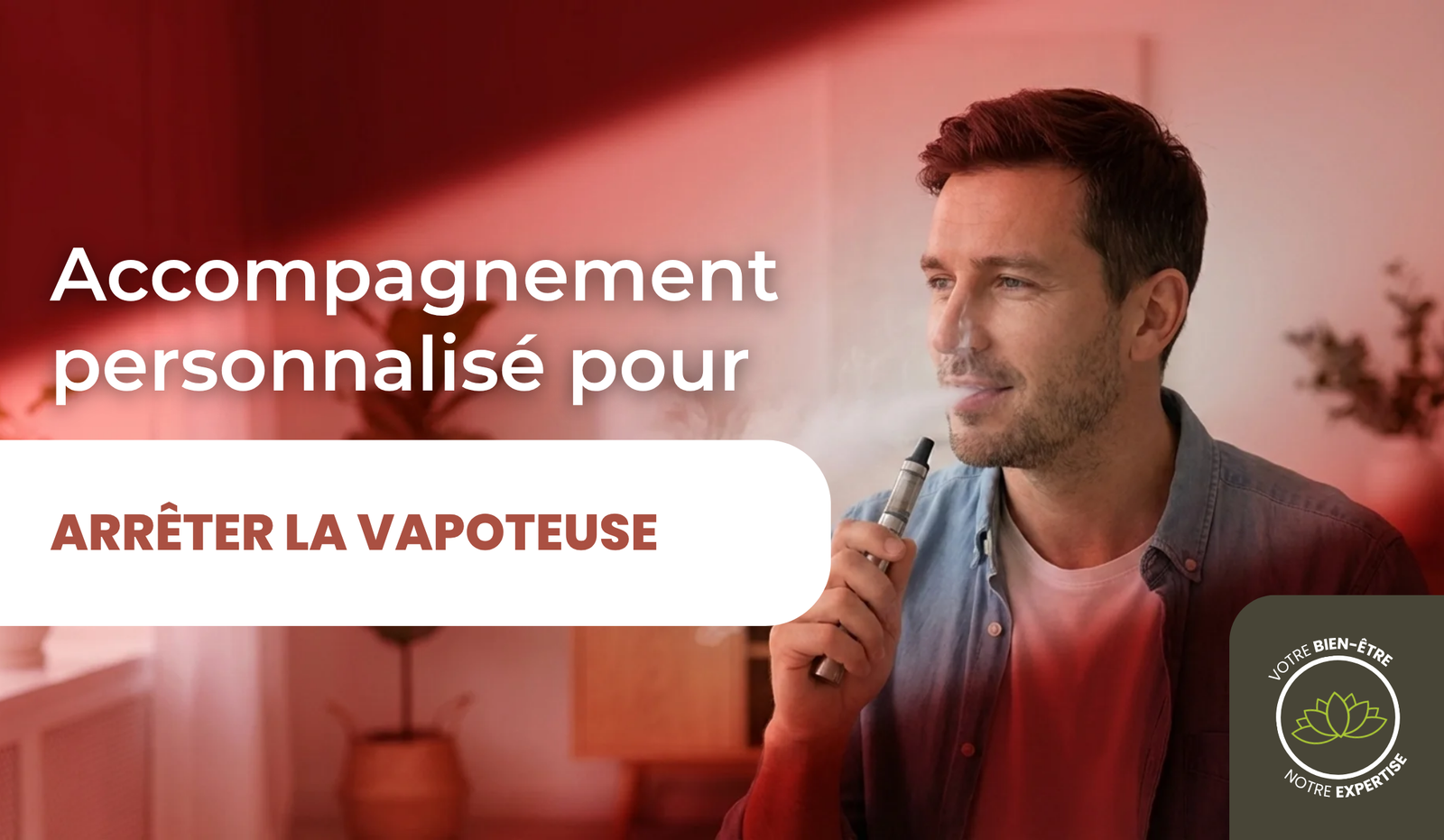 Arrêter la vapoteuse